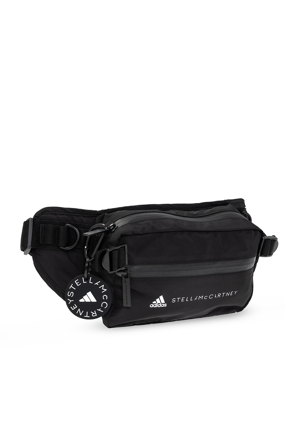 【関税送料込】STELLA MCCARTNEY Stella Logo Belt Bag ブラック Adidas By Stella McCartney x Stella McCartney logo-print